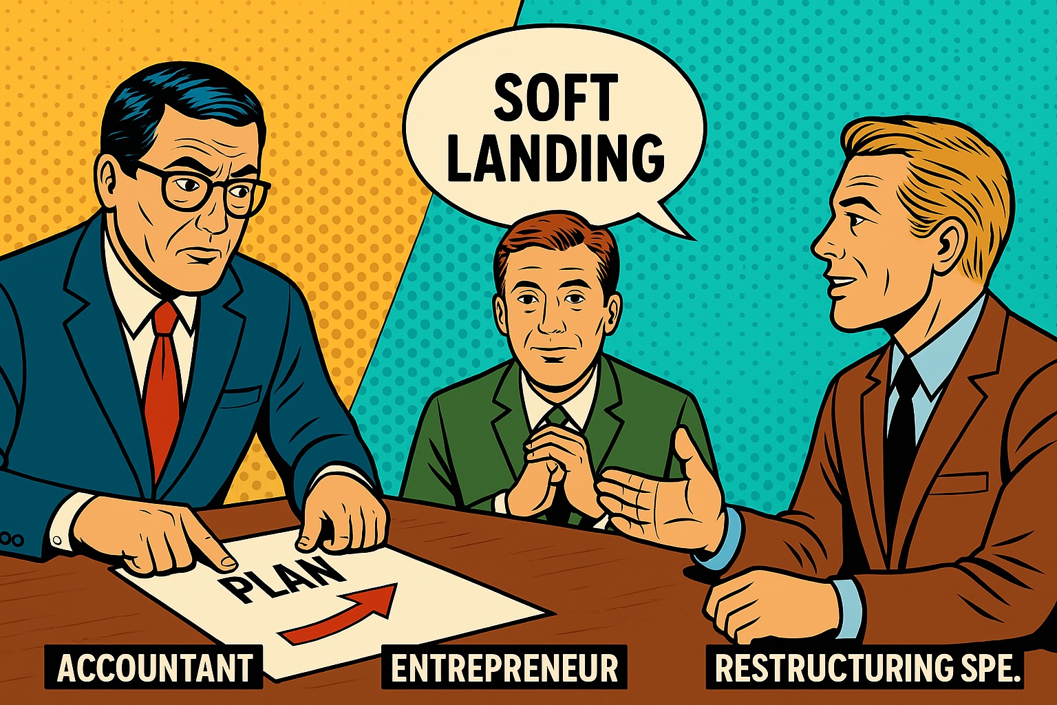 De zachte landing, een rolverdeling die werkt