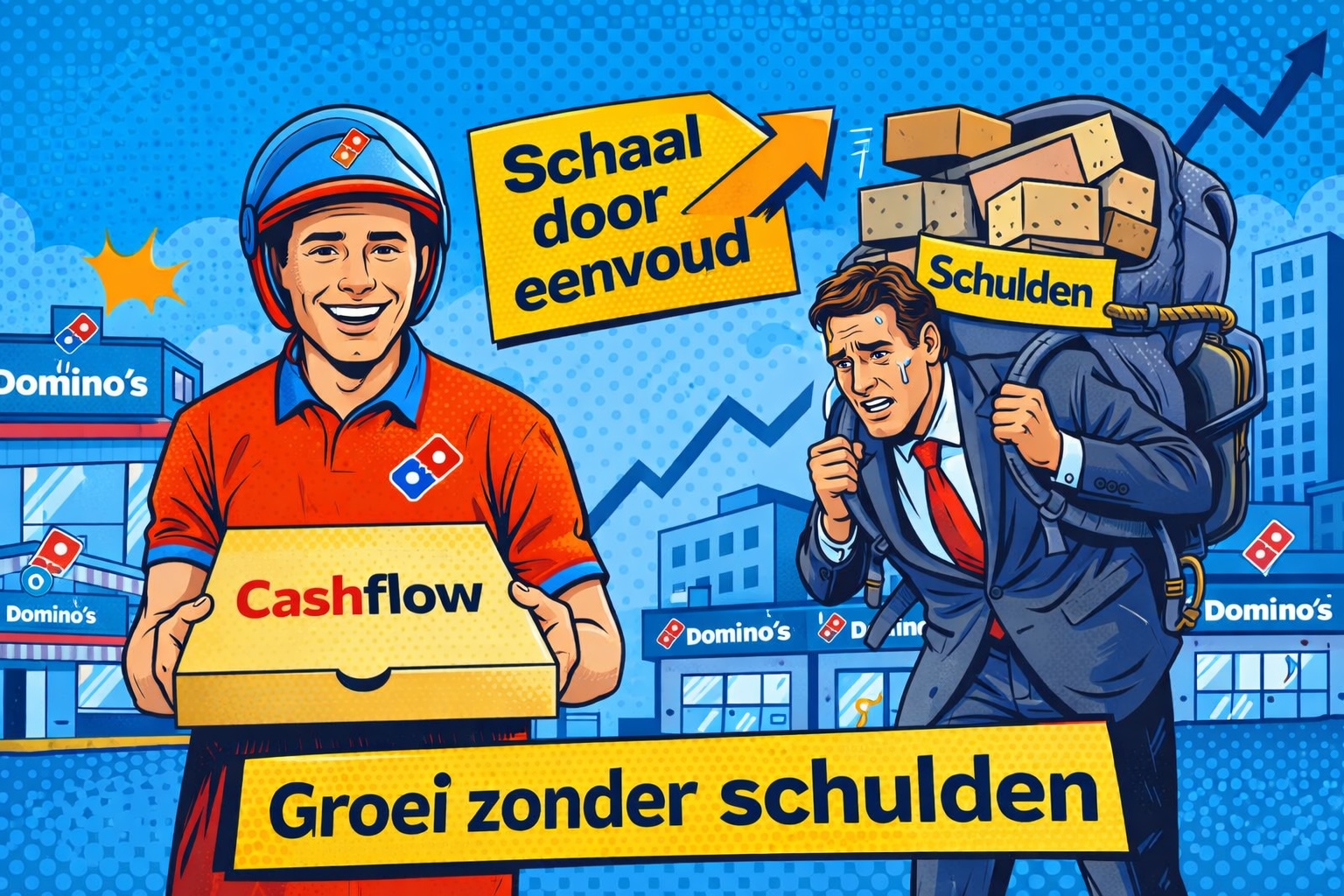 Groei zonder schulden: wat Domino’s Pizza ons leert over schaal en eenvoud