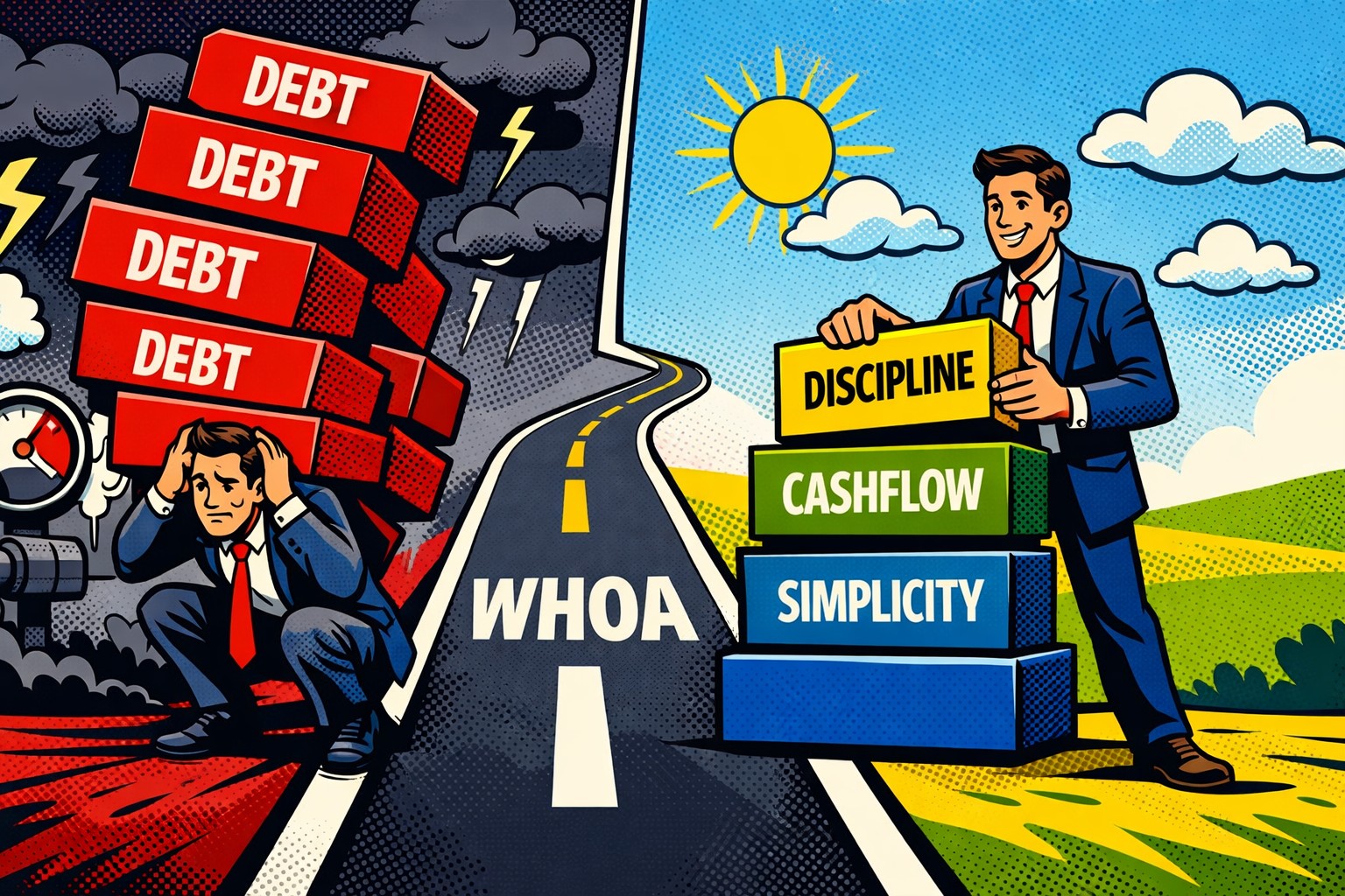 Van schuldenlast naar schuldenvrij